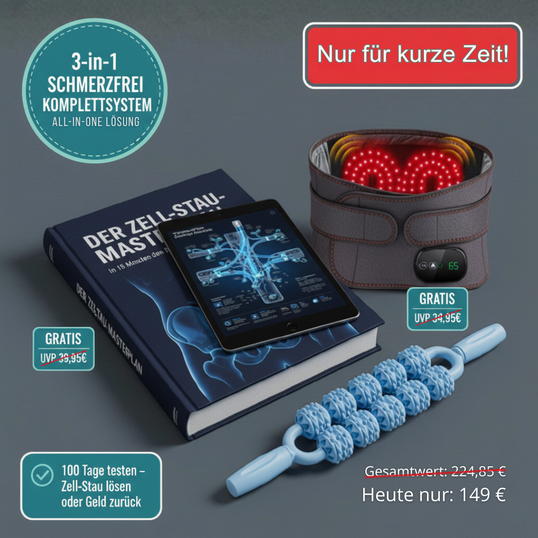 VALUXE™ Komplettsystem – Infrabelt 3-in-1 Technologie zur langfristigen Schmerzlinderung