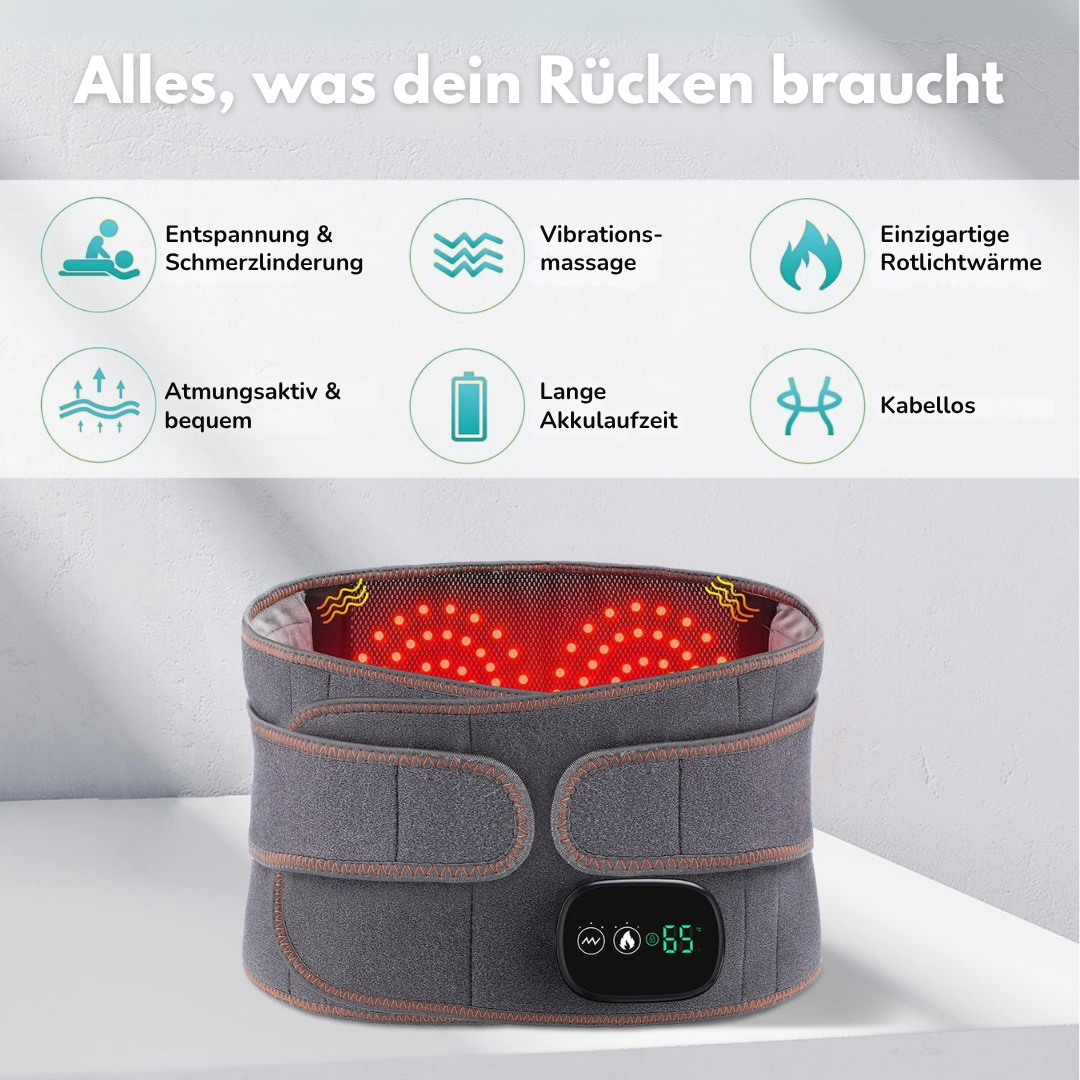 VALUXE™ InfraBelt – 3-in-1 Therapie-Gürtel für einen schmerzfreien Rücken