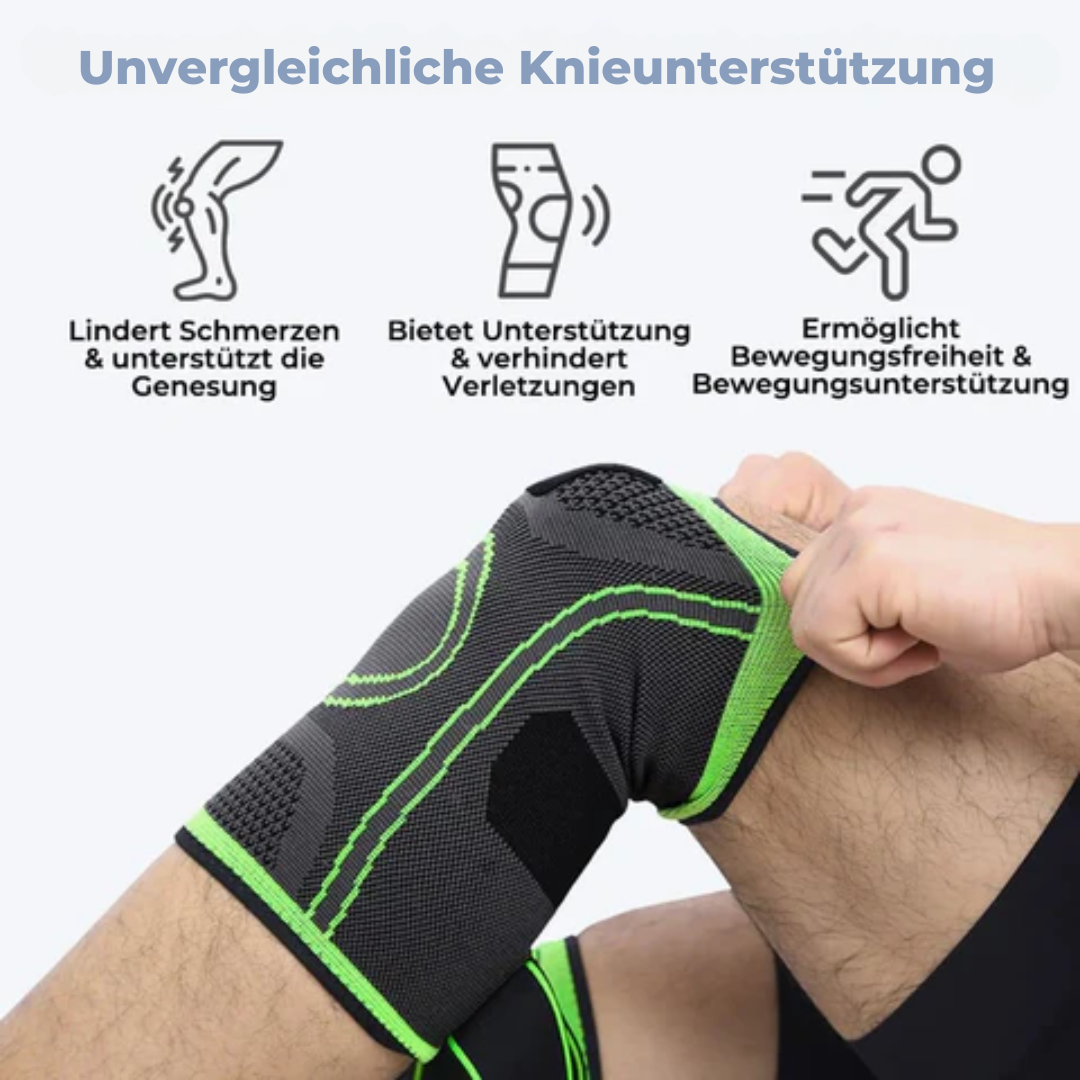 KneeFree™  3D-Knie-Kompressionsbandage