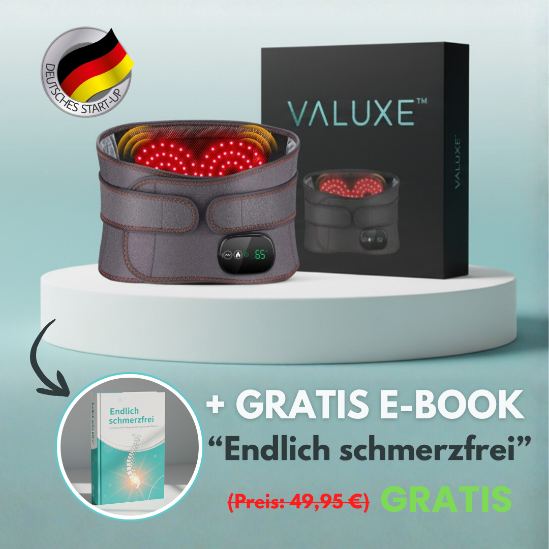 VALUXE™ InfraBelt – 3-in-1 Therapie-Gürtel für einen schmerzfreien Rücken