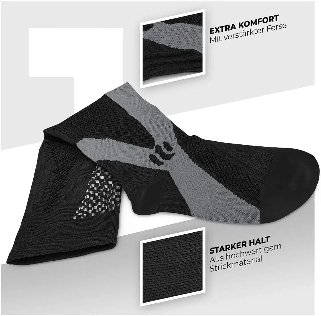 Valuxe SUPPORT – atmungsaktive & durchblutungsfördernde Sportsocken