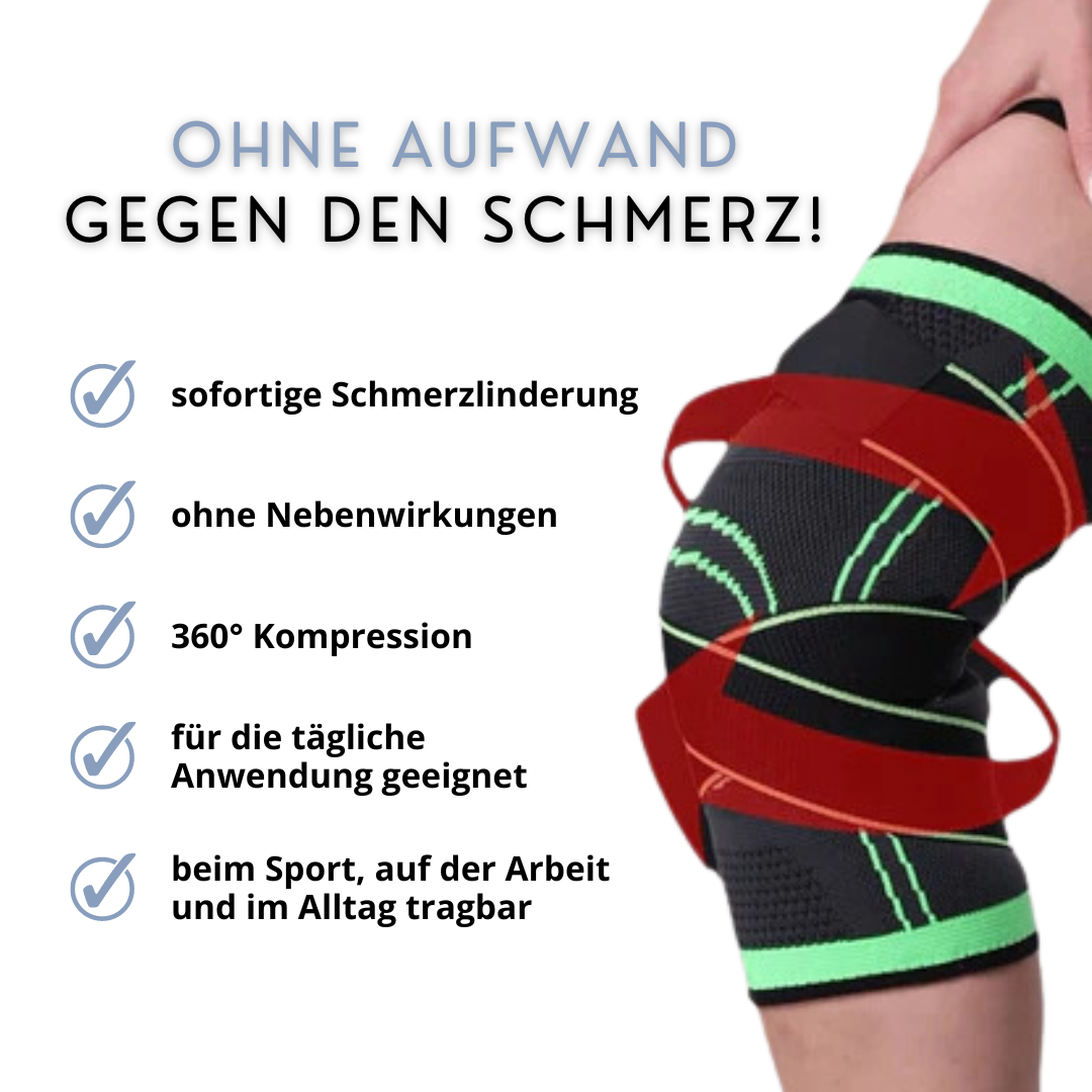KneeFree™  3D-Knie-Kompressionsbandage
