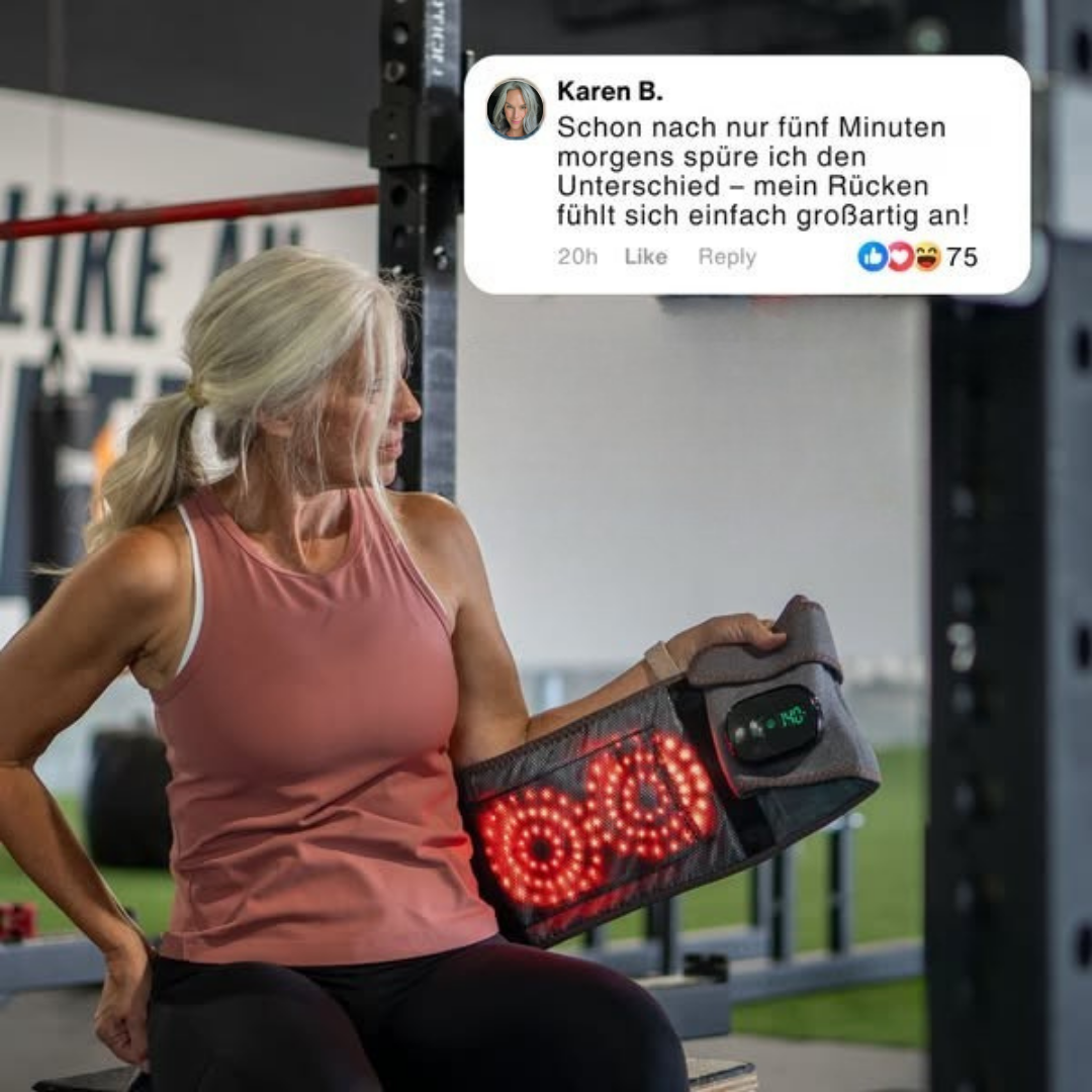 VALUXE™ Komplettsystem – Infrabelt 3-in-1 Technologie zur langfristigen Schmerzlinderung