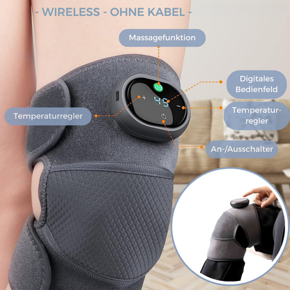 VALUXE™ 3-in-1 Massager mit Hochfrequenzvibration und Wärmetechnologie