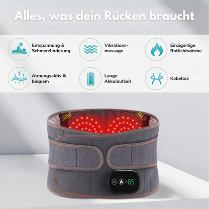VALUXE™ InfraBelt – 3-in-1 Therapie-Gürtel für einen schmerzfreien Rücken