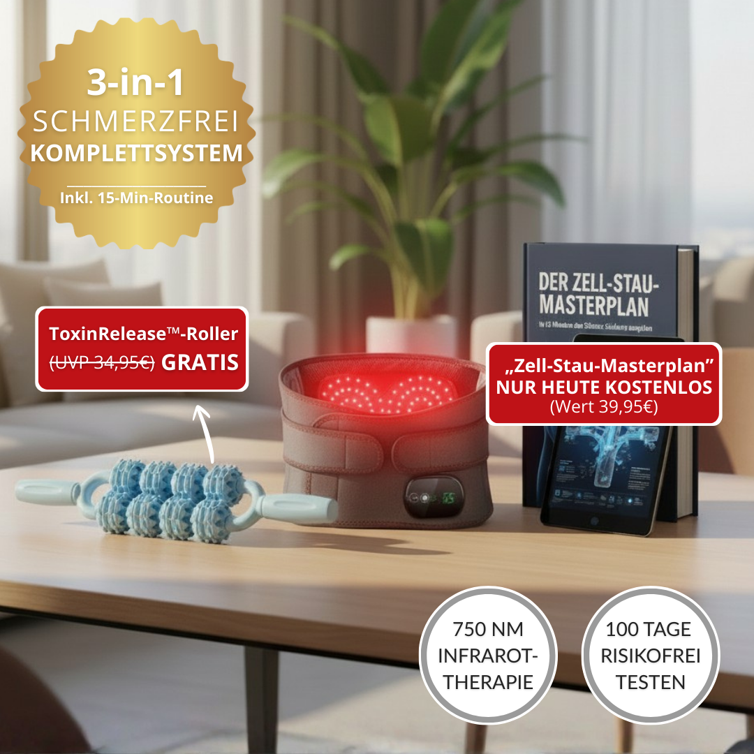VALUXE™ Komplettsystem – Infrabelt 3-in-1 Technologie zur langfristigen Schmerzlinderung