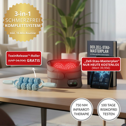 VALUXE™ Komplettsystem – Infrabelt 3-in-1 Technologie zur langfristigen Schmerzlinderung