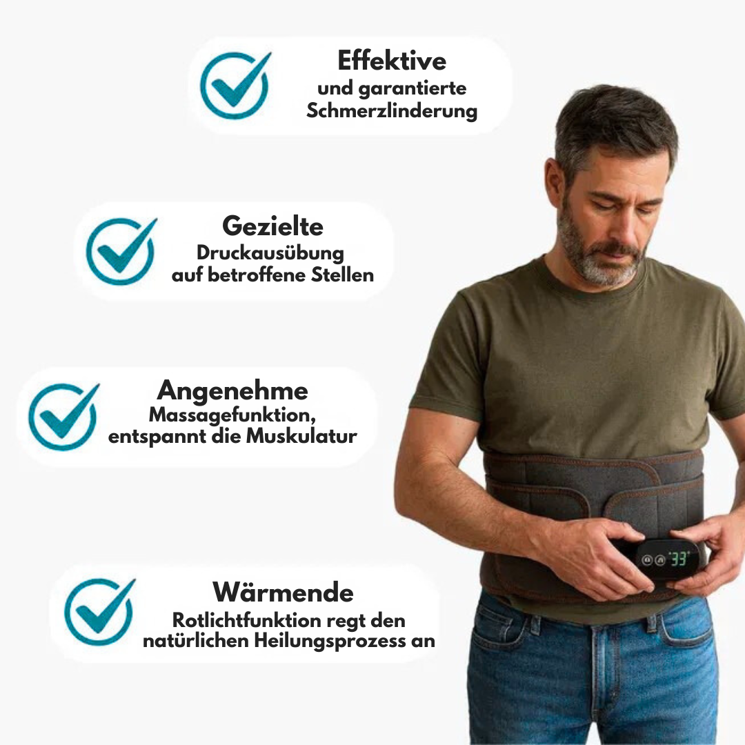 VALUXE™ InfraBelt – 3-in-1 Therapie-Gürtel für einen schmerzfreien Rücken