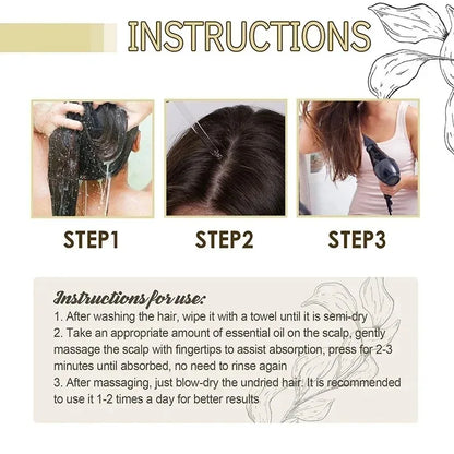VALUXE© RITUAL HAIR SERUM für sichtbaren Haarwachstum & dichte Haare